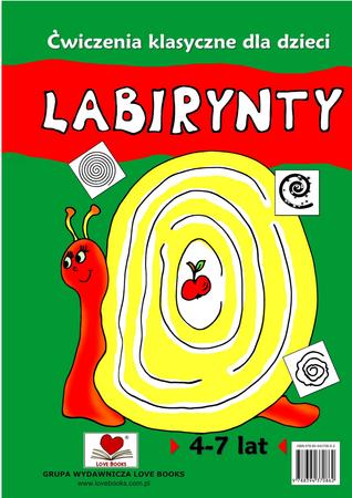 Labirynty 4-7 lat. Ćwiczenia klasyczne dla dzieci (1)