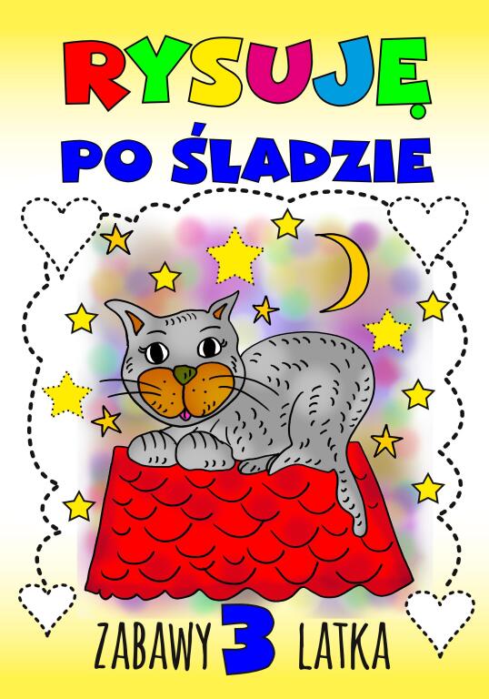 Rysuję po śladzie. Zabawy  3-latka (1)