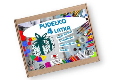 Pudełko 4 latka - zestaw książek
