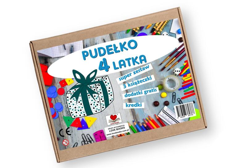 Pudełko 4 latka - zestaw książek (1)