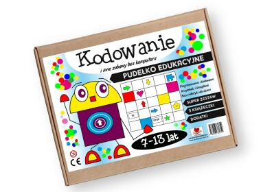 Kodowanie pudełko edukacyjne - zestaw książek