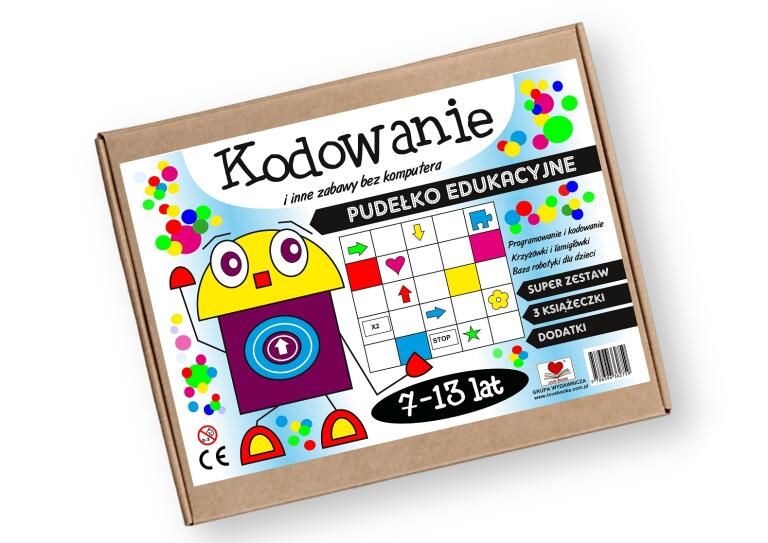 Kodowanie pudełko edukacyjne - zestaw książek (1)