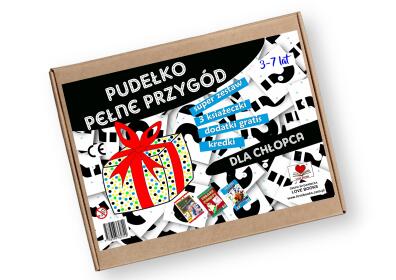 Pudełko pełne przygód dla chłopca- zestaw książek