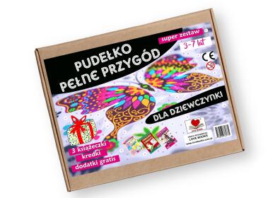 Pudełko pełne przygód dla dziewczynki- zestaw książek