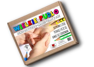 WIELKIE PUDŁO SENSORYCZNO-MANIPULACYJNE