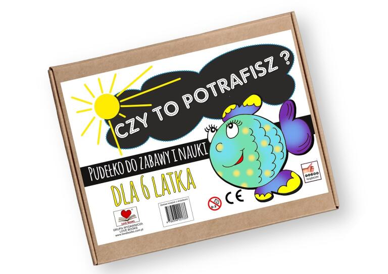 Czy to potrafisz? Pudełko do zabawy i nauki dla 6 latka
