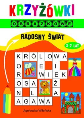 Krzyżówki obrazkowe Radosny świat 3-7 lat