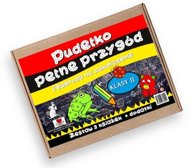 NAGRODA NA ZAKOŃCZENIE KLASY 2 - Pudełko pełne przygód
