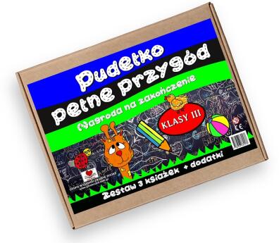 NAGRODA NA ZAKOŃCZENIE KLASY 3 - Pudełko pełne przygód