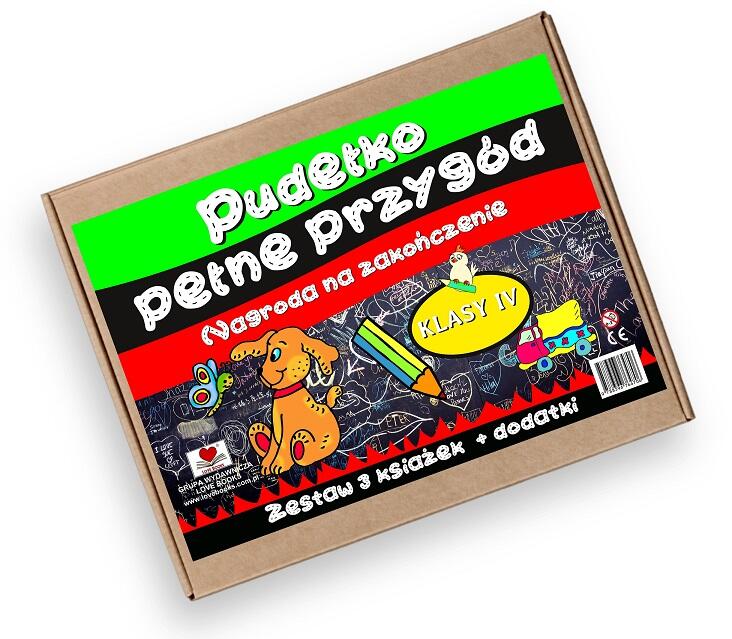 NAGRODA NA ZAKOŃCZENIE KLASY 4 - Pudełko pełne przygód