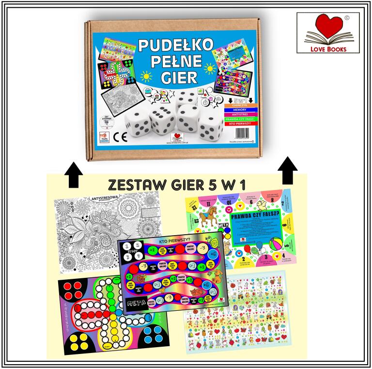 Pudełko pełne gier 5 w 1 (1)
