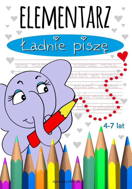 Elementarz 4-7 lat. Ładnie piszę (1)