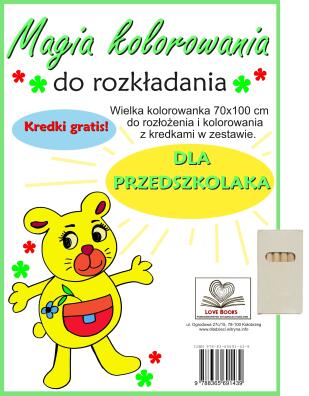 Kopia - Kopia - Magia kolorowania do rozkładania. Dla przedszkolaka