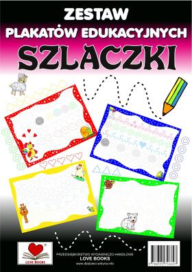 Szlaczki. Zestaw plakatów edukacyjnych. 