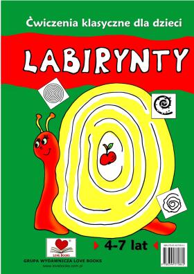 Labirynty 4-7 lat. Ćwiczenia klasyczne dla dzieci